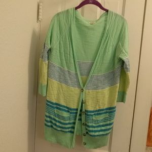 Bright Cotton Cardigan